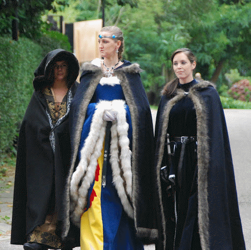 Prinses met edeldames